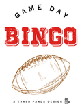 Football Game Day Bingo – 30 Unique Printable Cards
