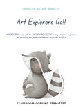 Art Explorers Go! Printable Art History Workbook | Ages 6–11