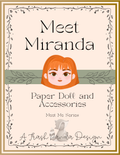 Meet Me Series – Miranda | Printable Paper Doll