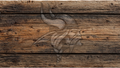 Rustic dark brown wooden planks background with a faint white line-art illustration of a horned Viking head in the center.