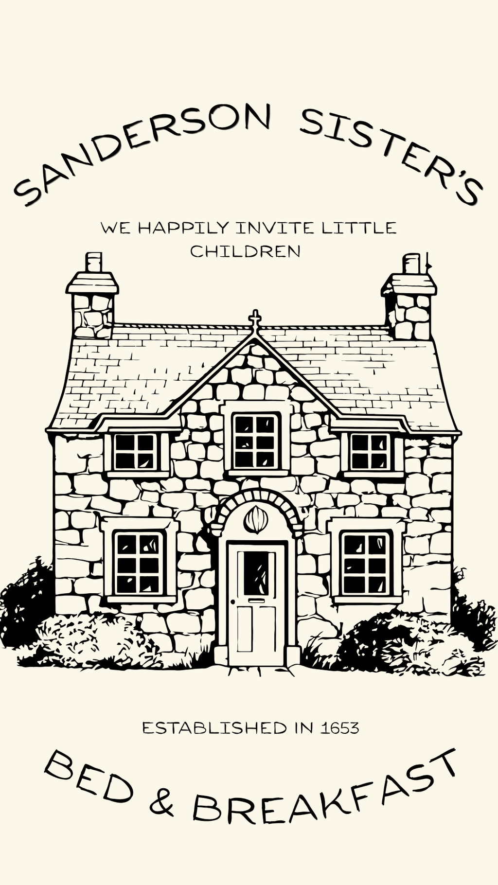 Sanderson Sister's Bed & Breakfast — Hocus Pocus Phone Wallpaper