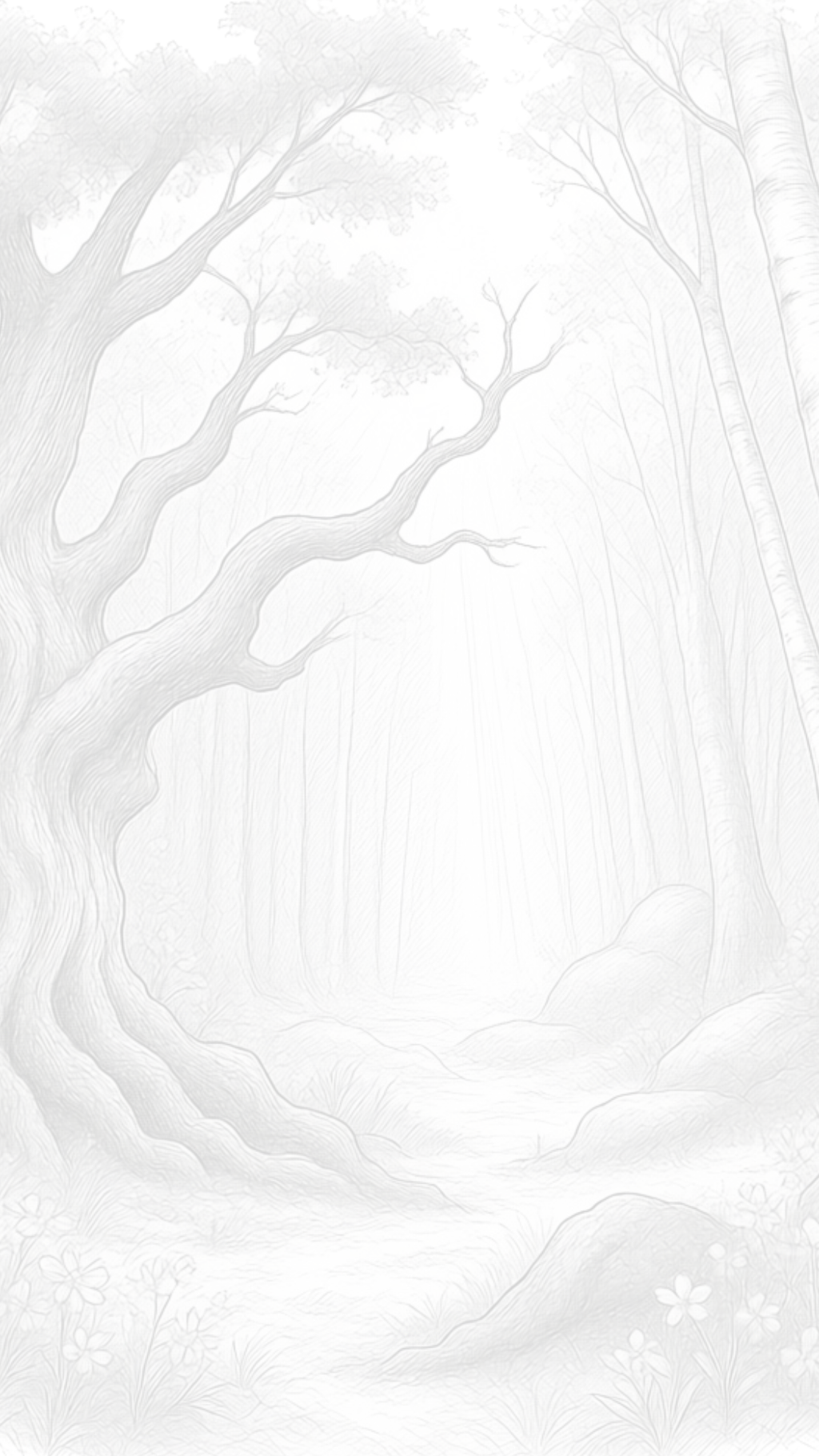 "Nibble Nibble Little Mouse" — Hansel & Gretel Candy House Phone Wallpaper