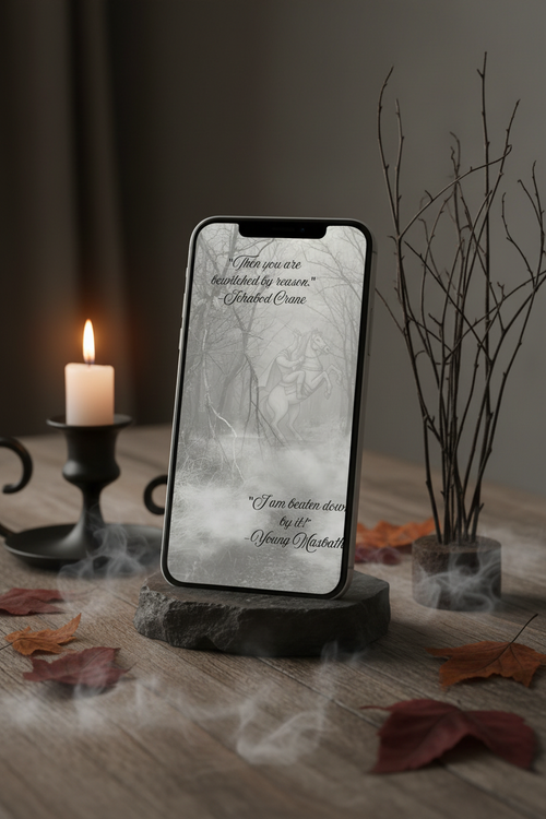 Headless Horseman Desk Mockup